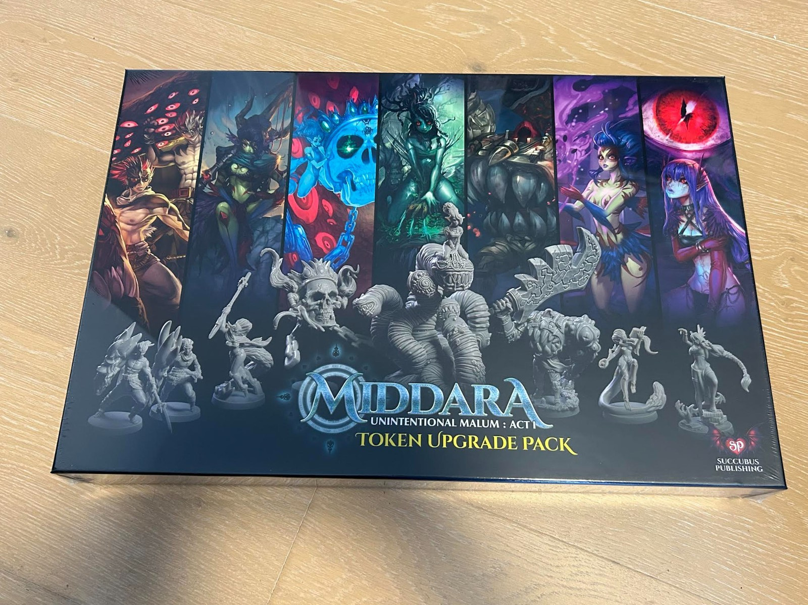 Middara Unintentional Malum Act 1 Token Upgrade Pack. NEW + SEALED Free Shipping