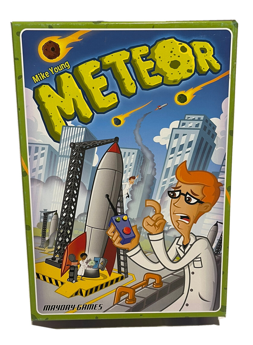 Meteor Board Game Unplayed Mike Young