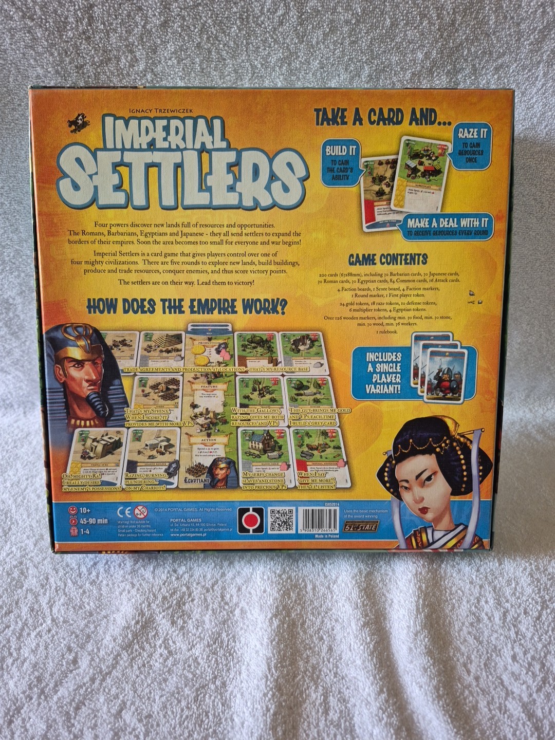 Imperial Settlers Board Game, Golden Geek Award – 100% Complete