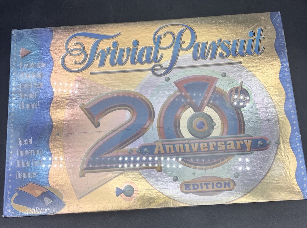 Trivial Pursuit 20th Anniversary Edition 80s 90s Early 2000’s New Sealed!