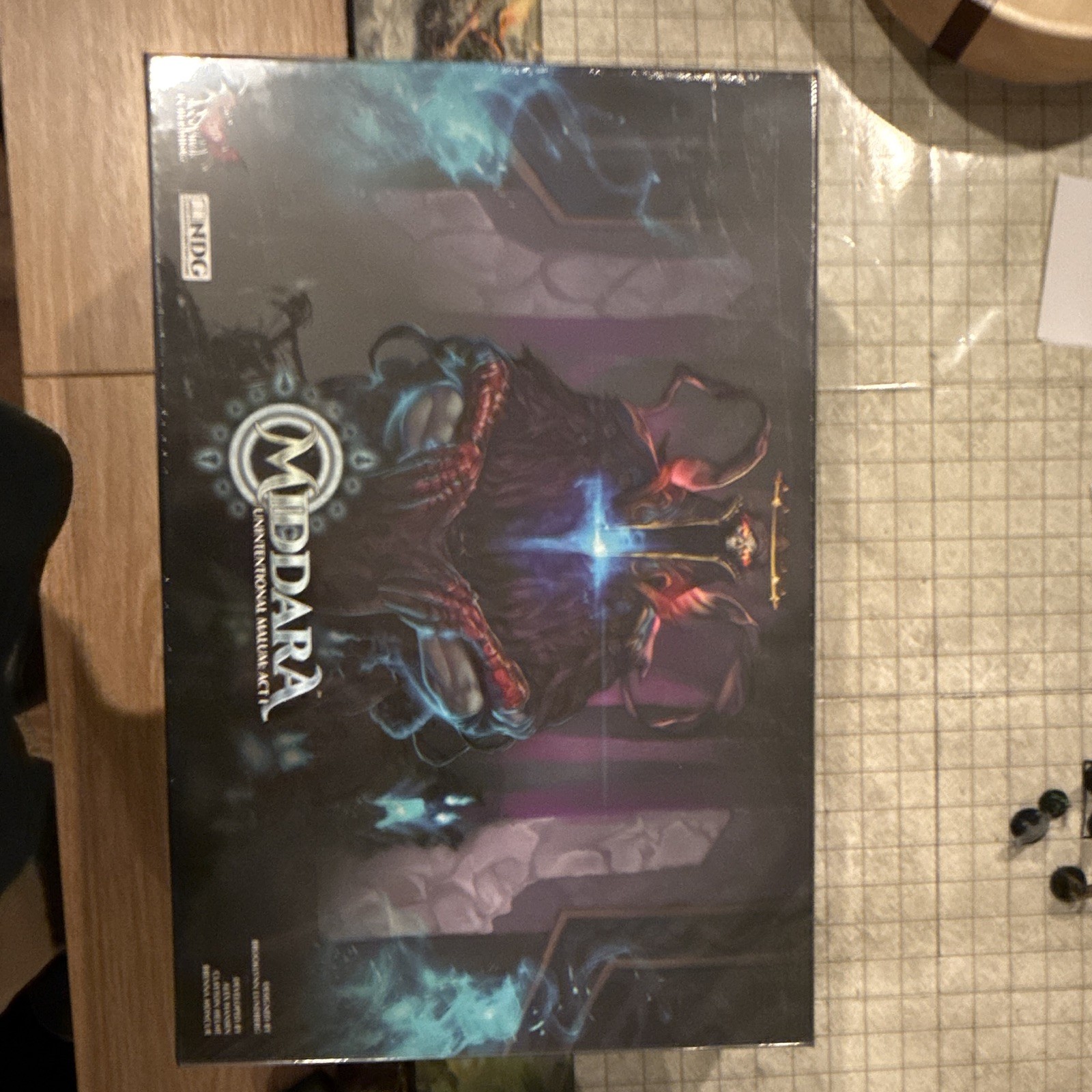 Succubus Publishing Middara Unintentional Malum Act 1 Board Game w/ Miniatures