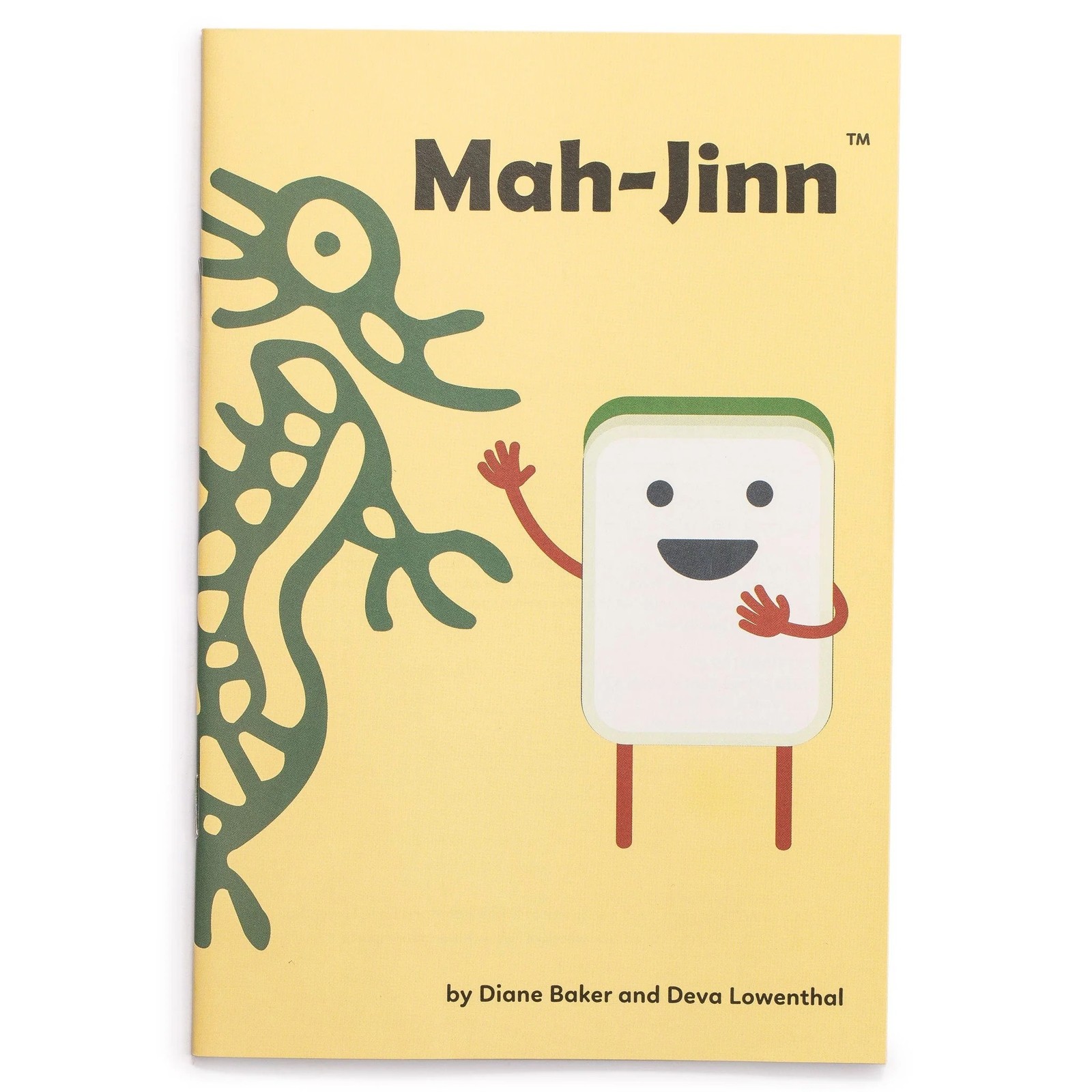 “Mah-Jinn” Mahjong For Young Player/Beginner/Starter Tiles Racks Dice YM-MJ001-A