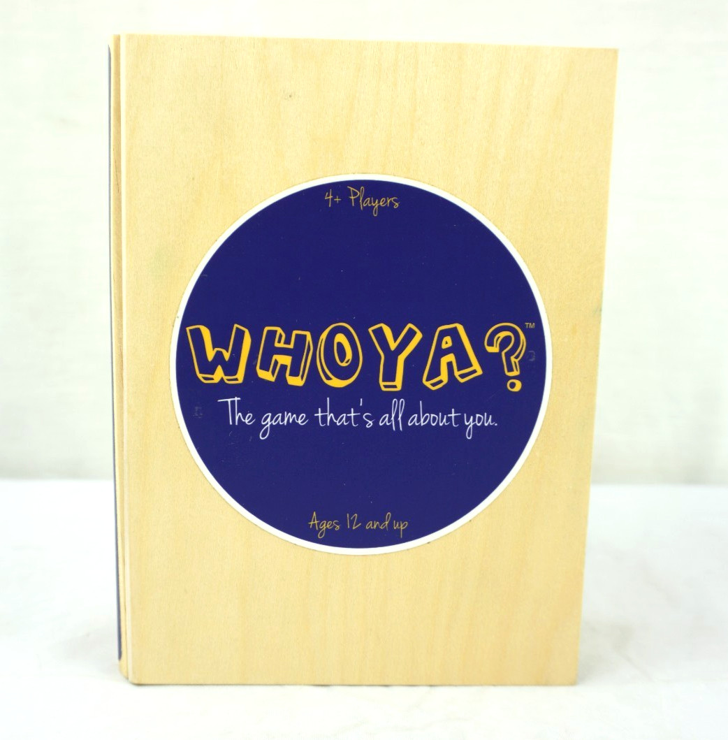 WhoYa? The Game That’s All About You Ages 12 and Up 4+ Players