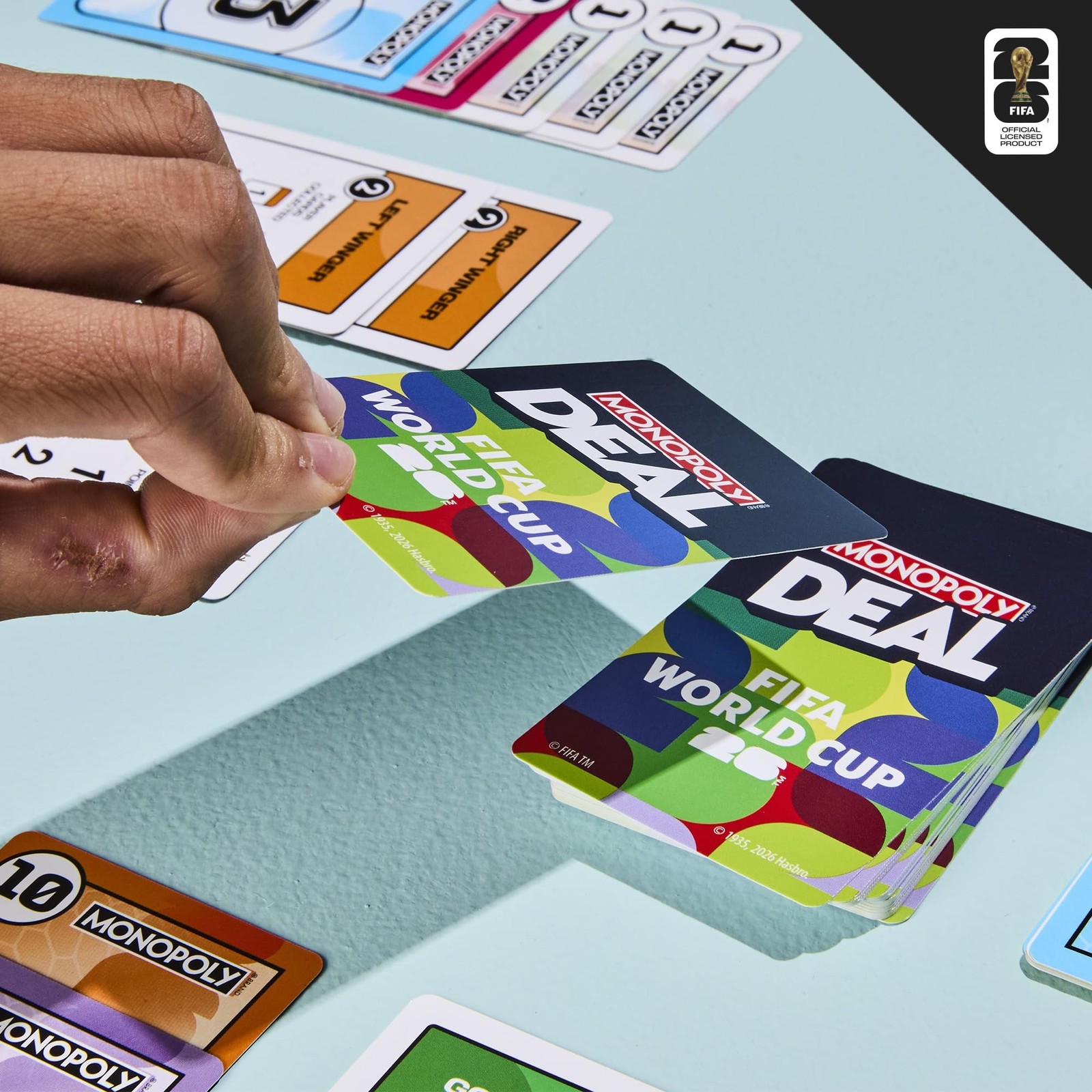 Monopoly Deal FIFA World Cup 2026 Edition Game – Officially Licensed FIFA