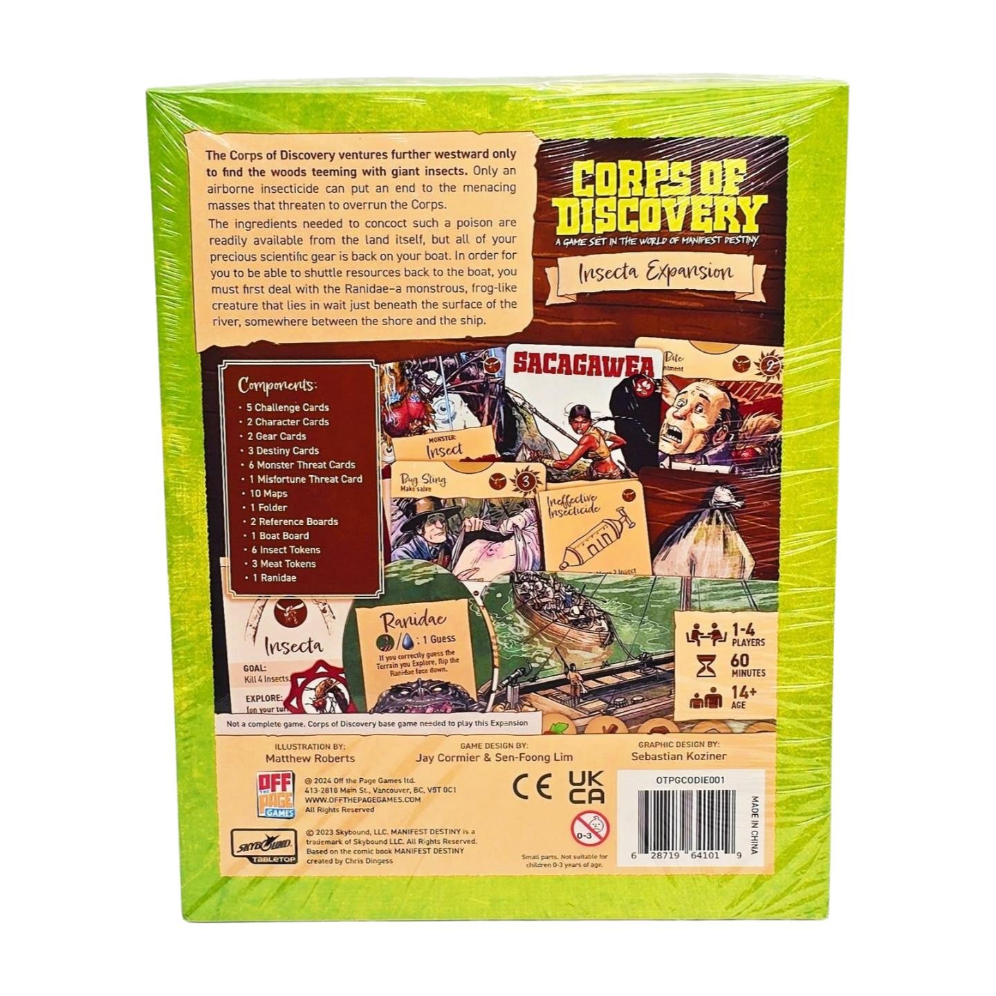 Corps of Discovery Retail Ed. + 4 Expansions by Off the Page Games – SEALED