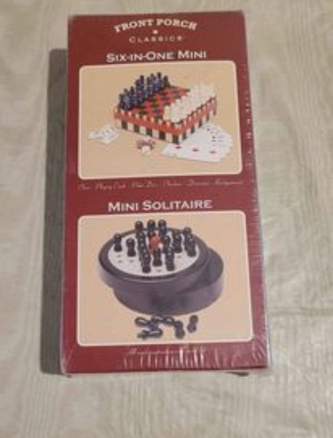 Front Porch Classics mini solitaire six in one games