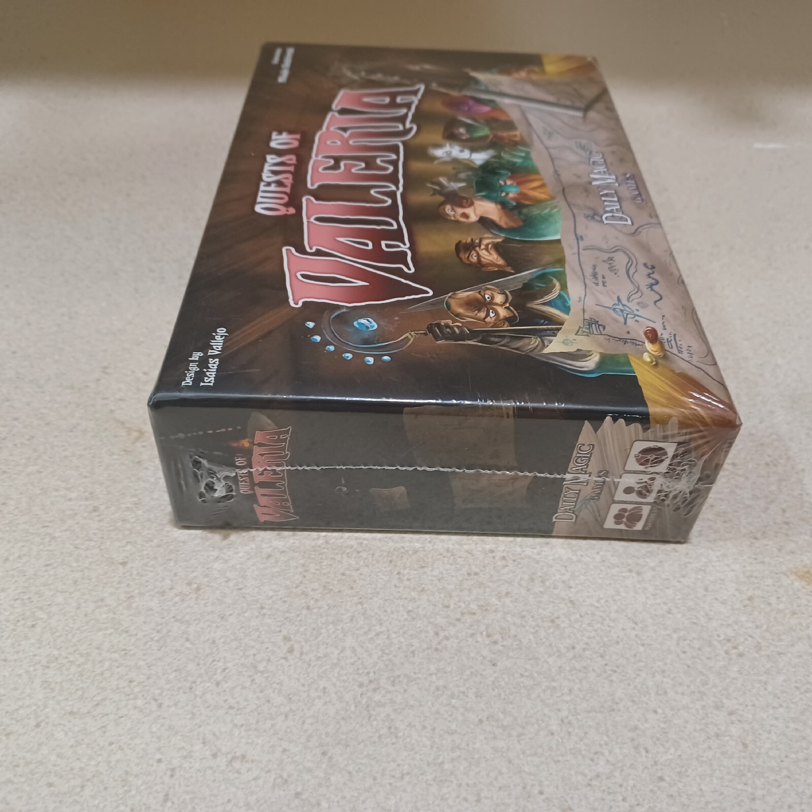 NEW Quests of Valeria Kickstarter Edition Board Card Game 2016 Daily Magic Games
