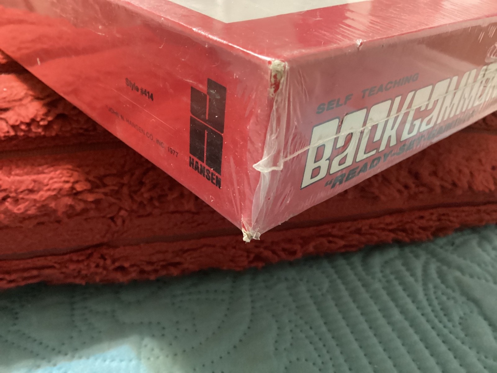 BACKGAMMON “READY-SET- GAMMON” SELF TEACHING SEALED!!! GAME! STYLE 424/ FREE P&H
