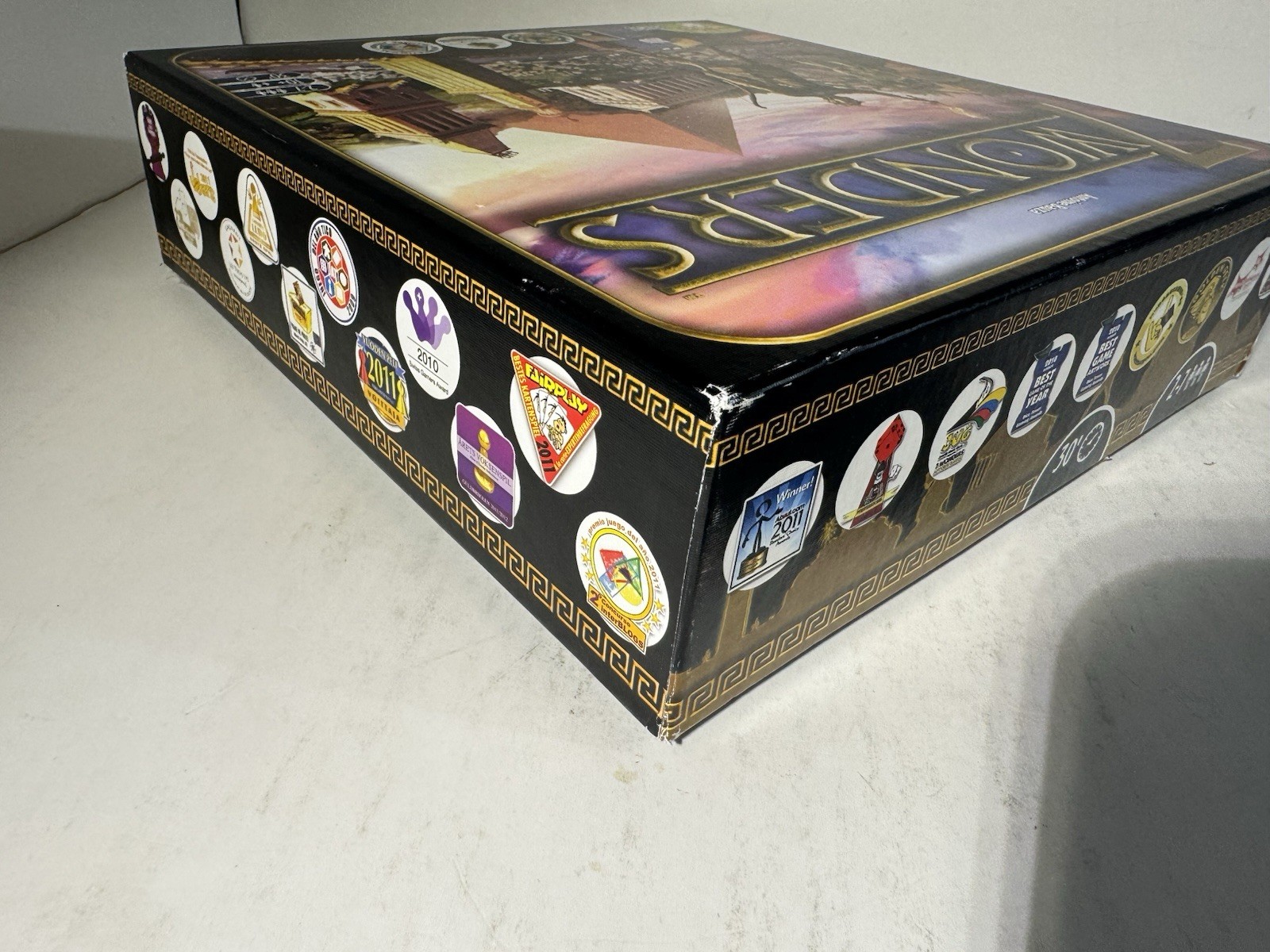7 Wonders Board Game 2011 Repos Productions Antoine Bauza New Open Box