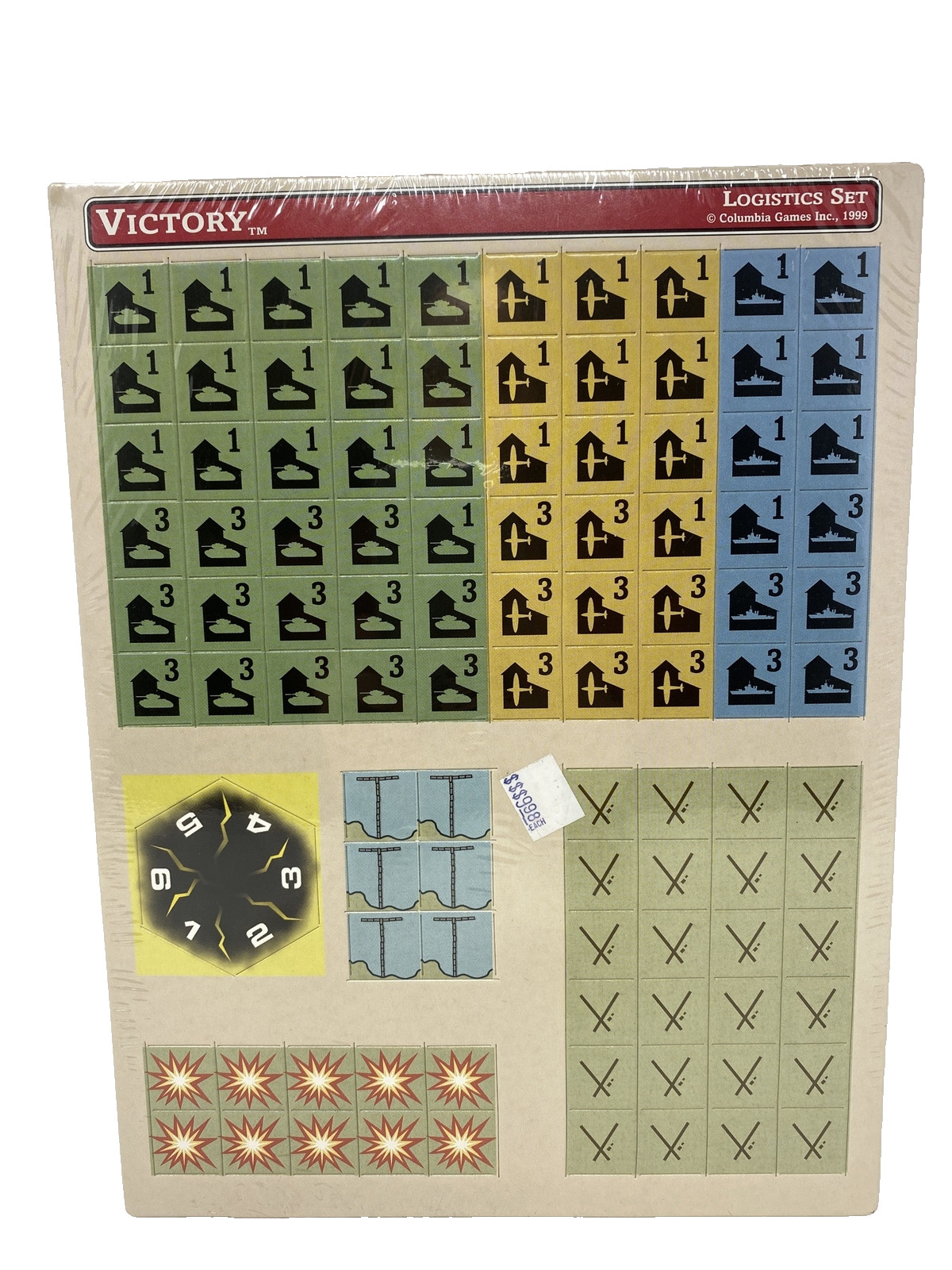 Victory Logistics Set (1999) – Columbia Games Inc. – SEALED
