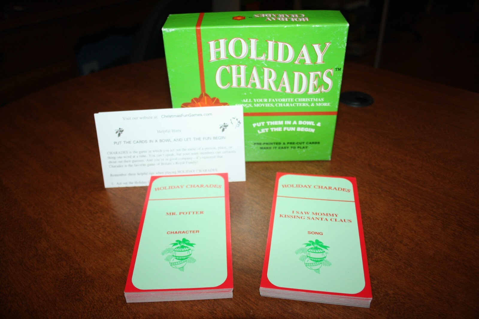 Holiday Charades – Your Favorite Christmas Songs, Movies Characters! -Anton 1999