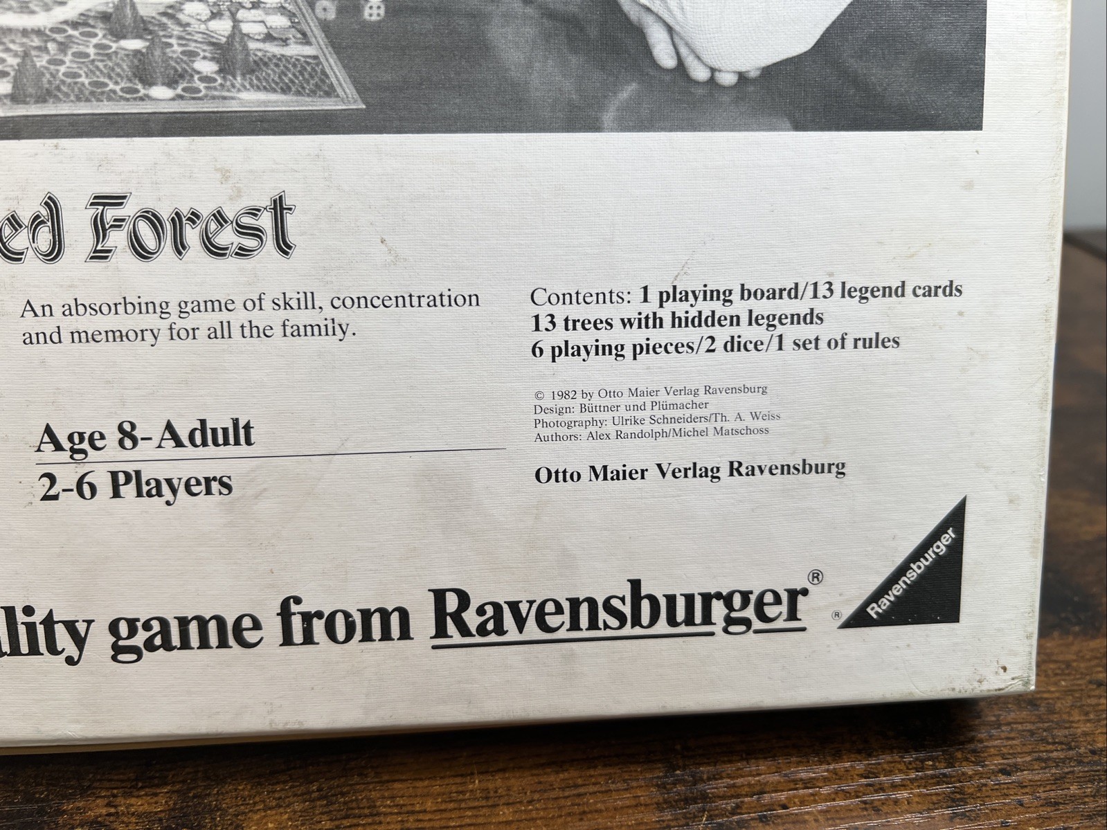 Vintage 1982 Board game Enchanted Forest Ravensburg Germany. 99% COMPLETE!
