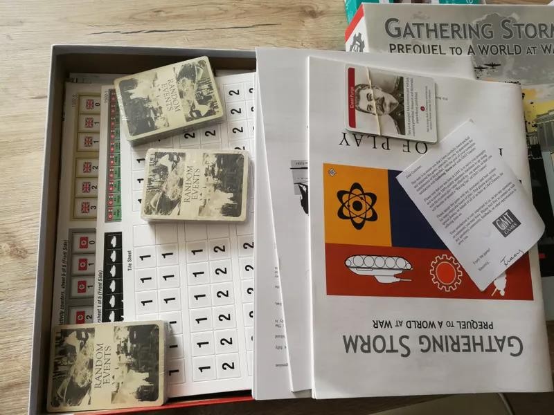 Gathering Storm: Prequel to A World at War by GMT – SEALED