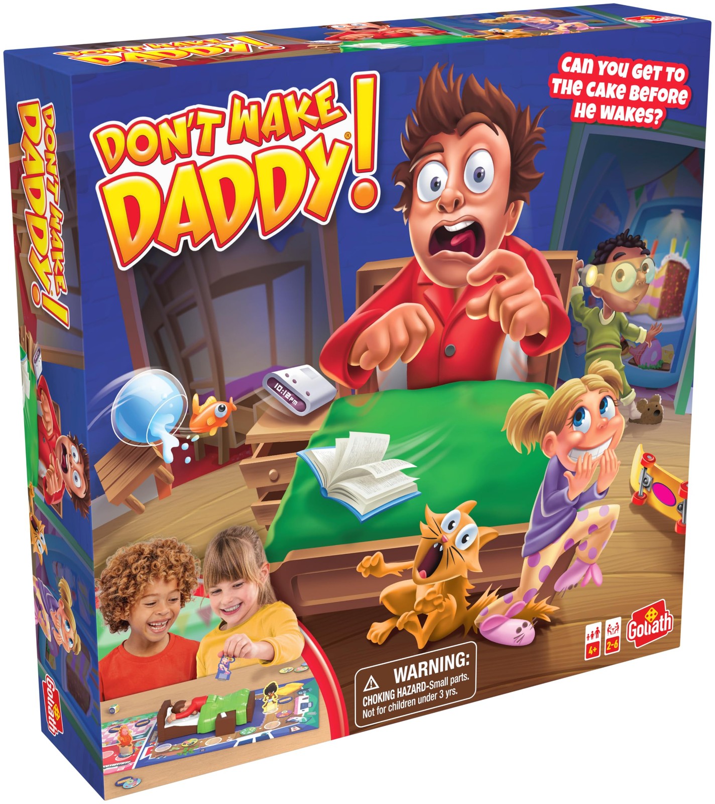 Dont Wake Daddy Board Game Surprise Action Game for Kids 2-6 Players Age 4+