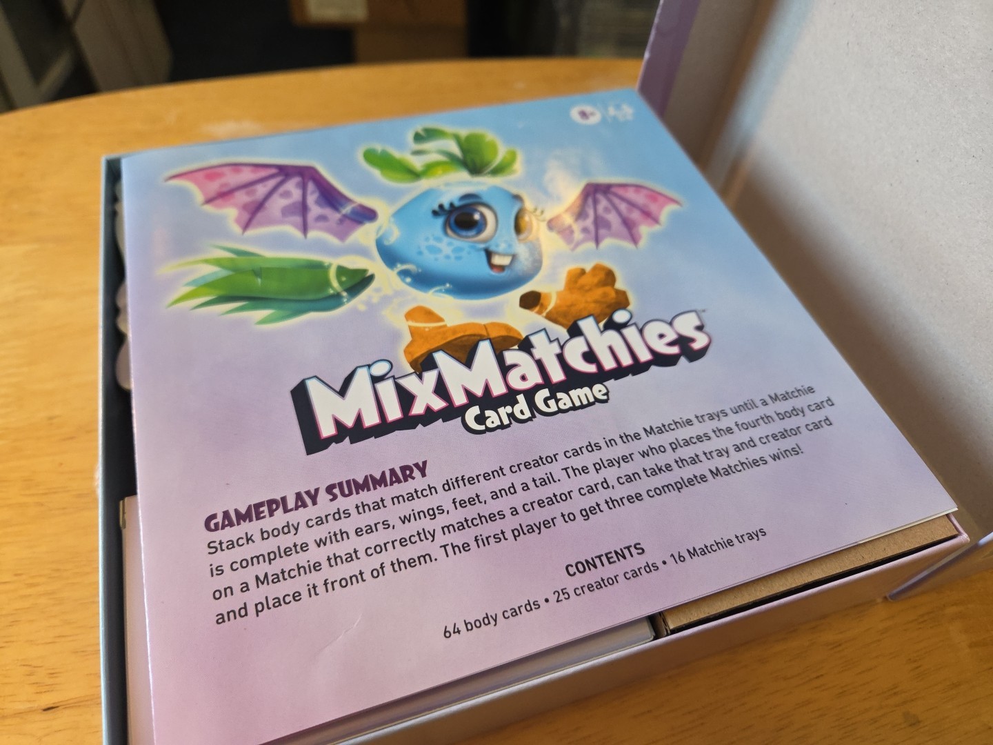 Hasbro Gaming MixMatchies Card Game Ages 8+