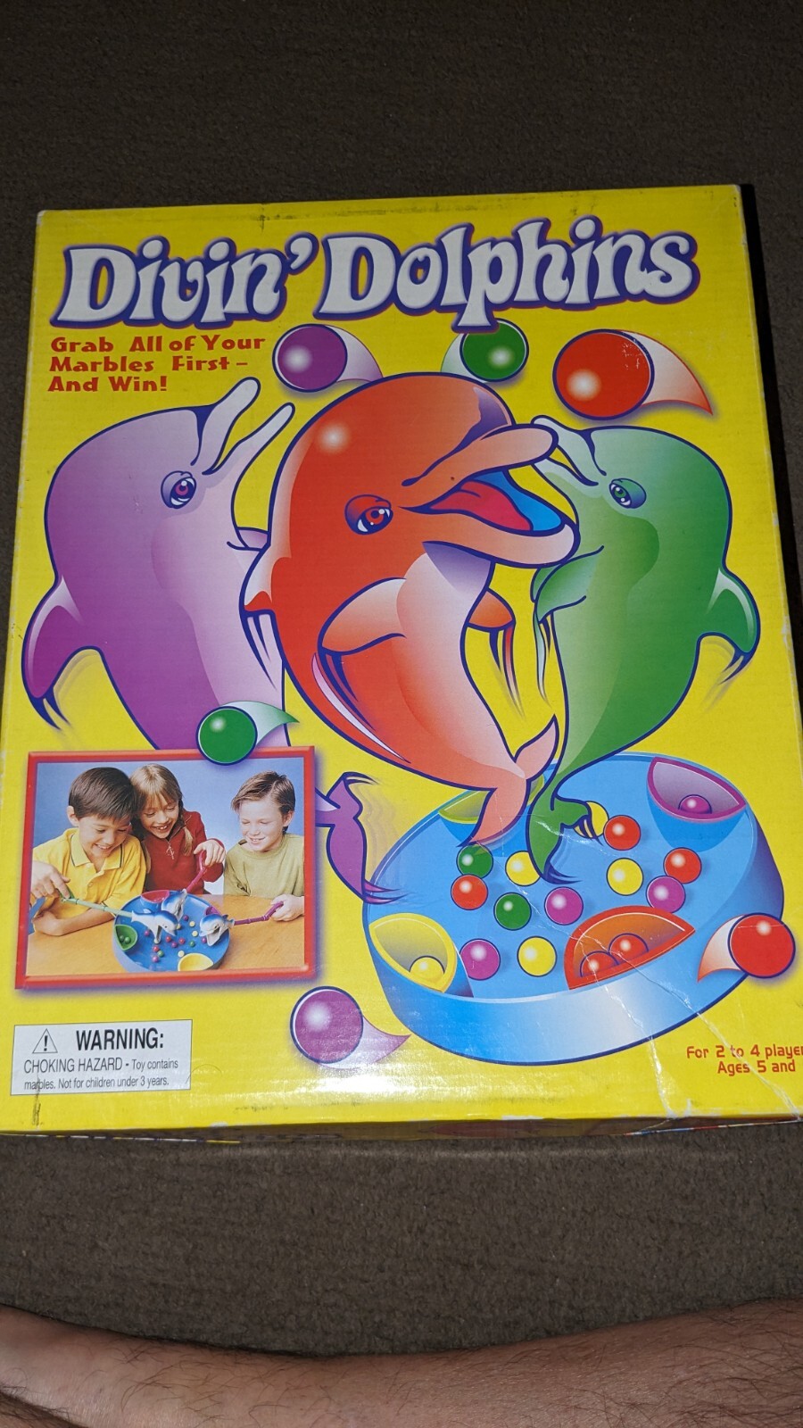 Divin’ Dolphins Game – by Pressman Nice Condition No Instructions