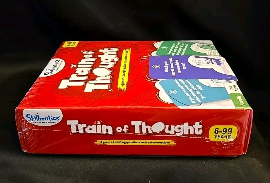 New Skillmatics Card Game Train of Thought Fun for Family Game Night Educational