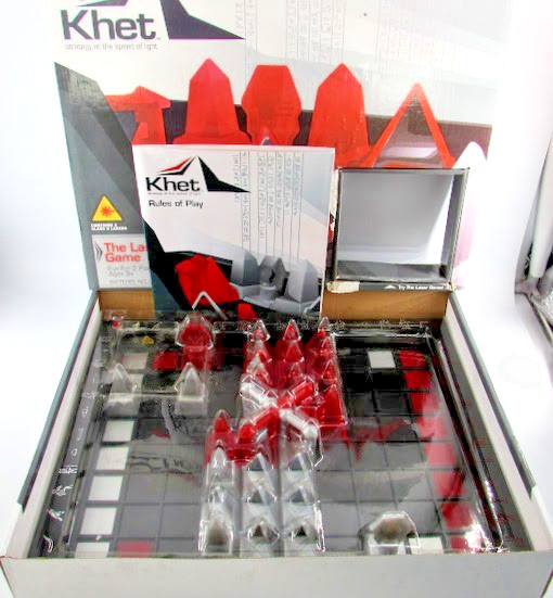 KHET Original 1st Ed. The Laser Game Strategy Board Game Mensa 100% Complete
