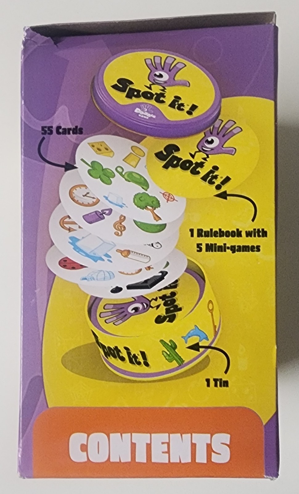 Spot It! Classic Card Game | Game for Kids | Age 6+ | 2 to 8 Players | Box Ware