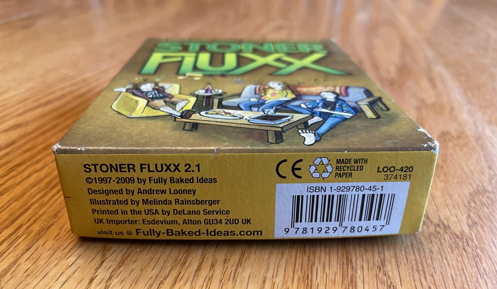 STONER FLUXX Adult Card Game Gather Your Friends It’s Party Time! 100% Complete!