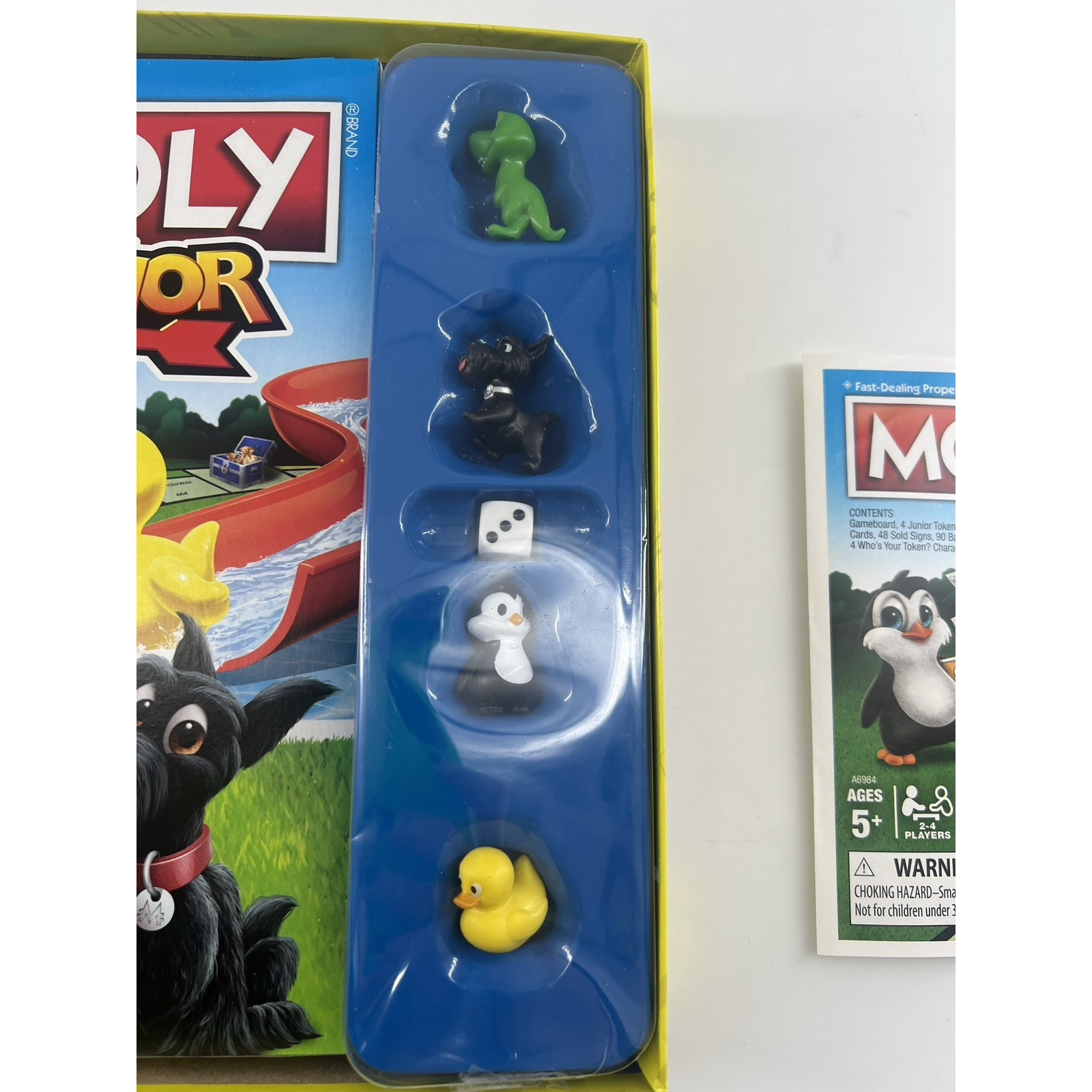 Monopoly Junior Board Game by Hasbro Kids Family Night Complete