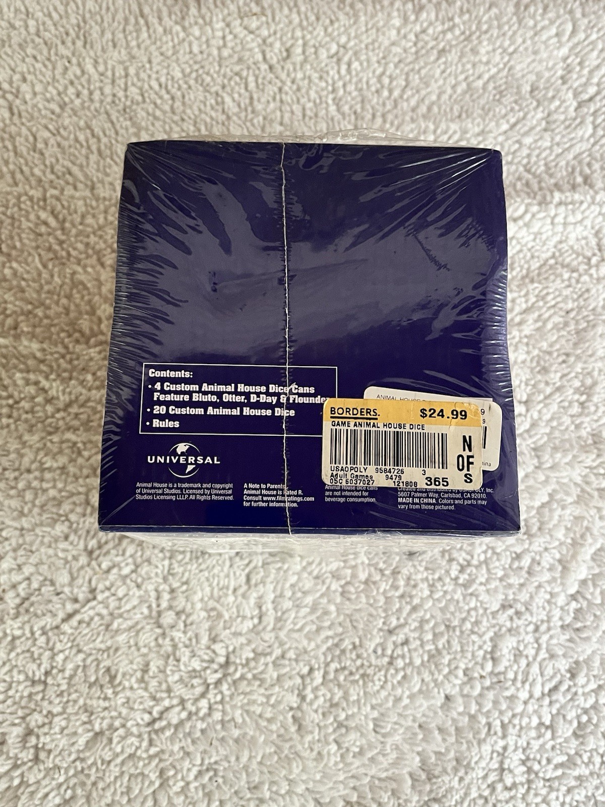 Animal House Movie 30th Anniversary Liar’s Dice Game Adult Version -SEALED