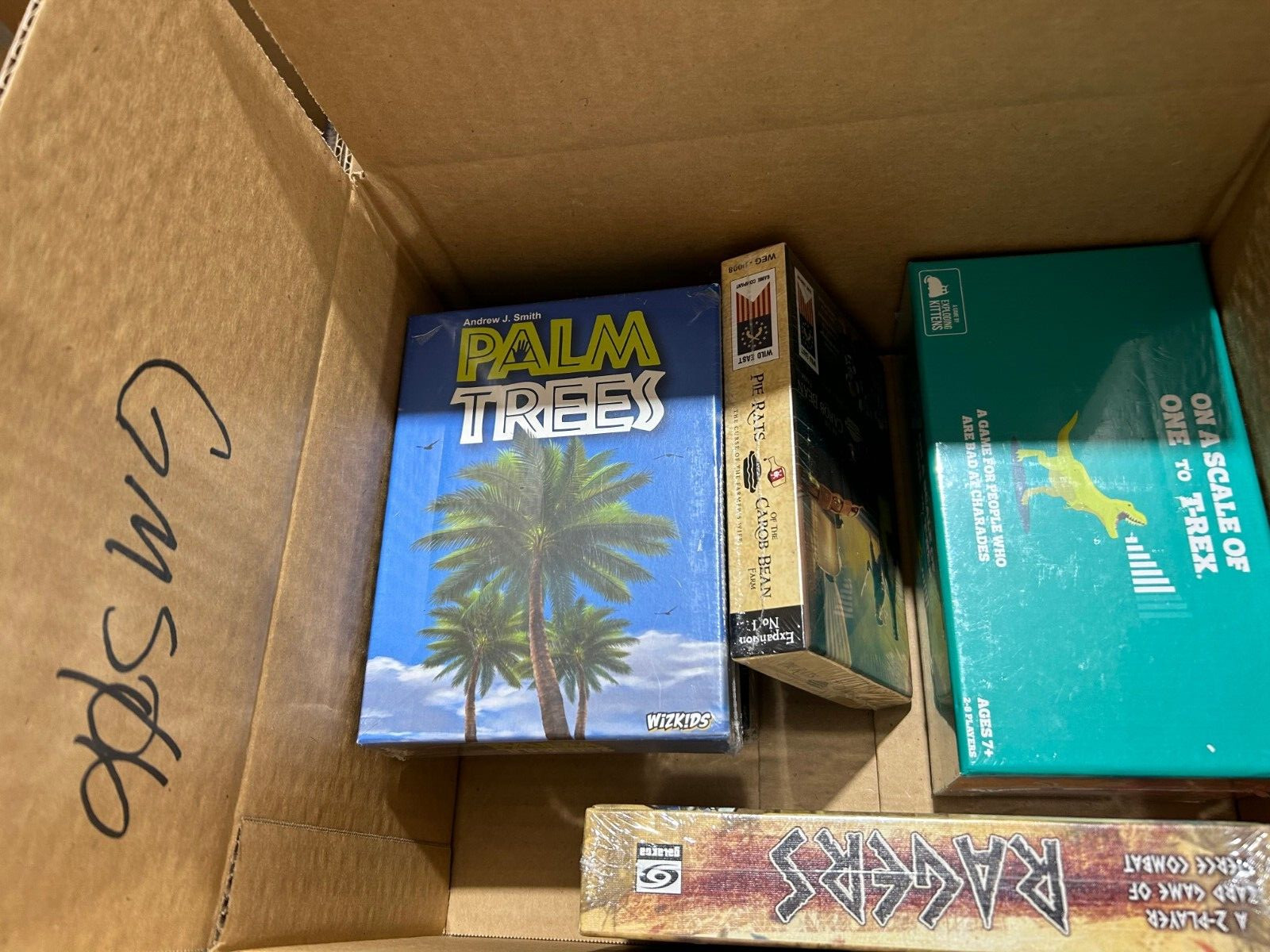 Lot of 6 – Board Game Palm Trees, Rook, Stellar, Pie Rats of the Carob Bean Farm
