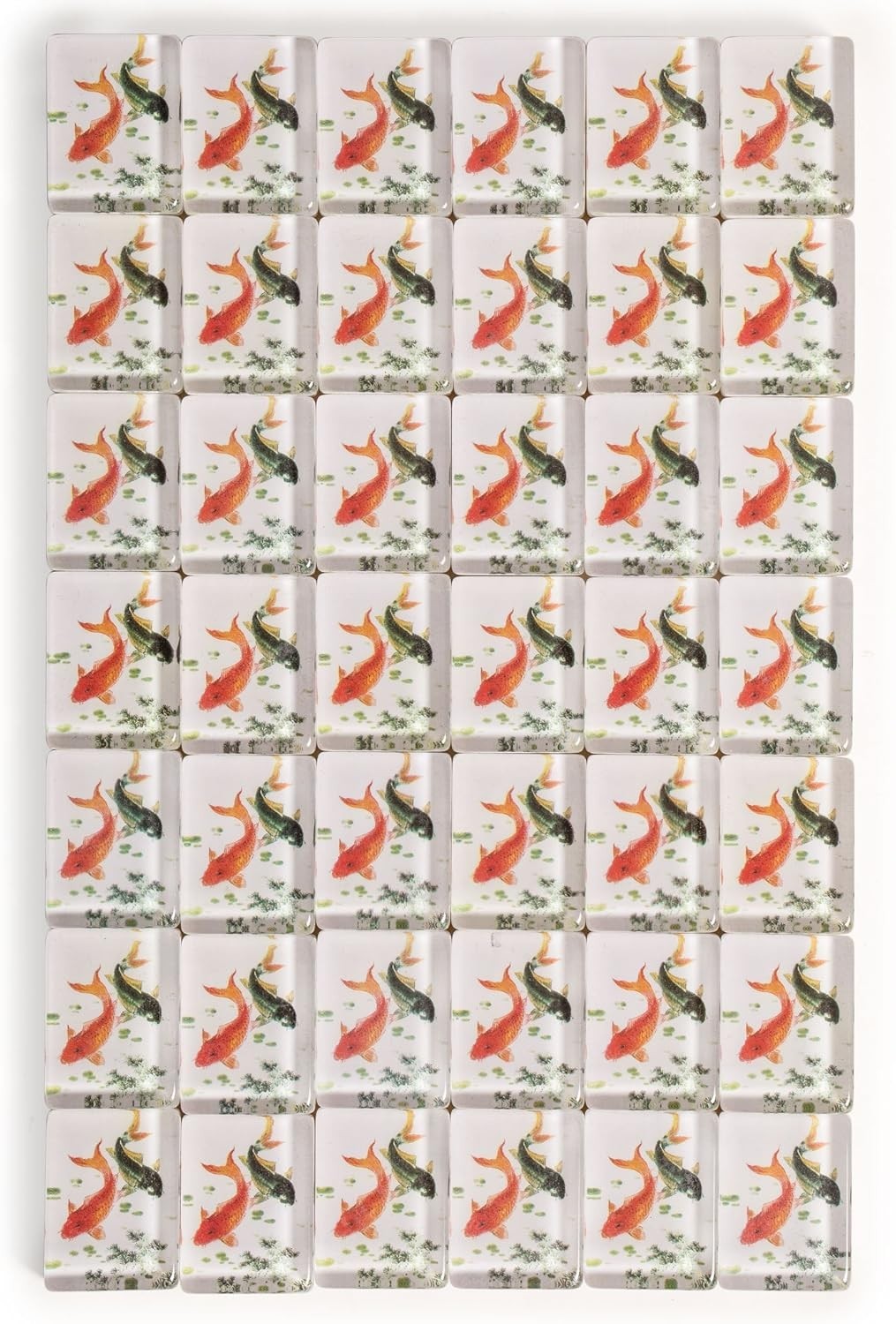 Yellow Mountain Imports American Mahjong Set, Koi Fish #3816R R1