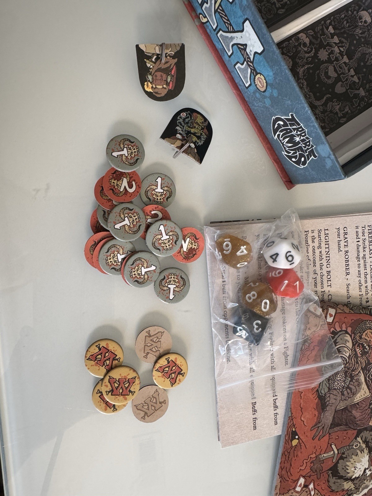 Valka Board Game Kickstarter Edition By Terrible Games Complete EXC