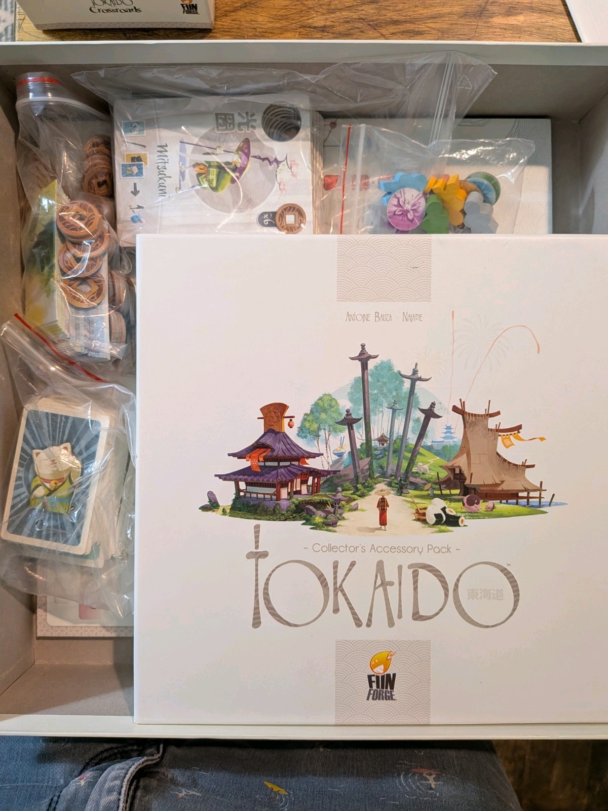 Tokaido Board Game With Expansion And Collector’s Accessory Pack