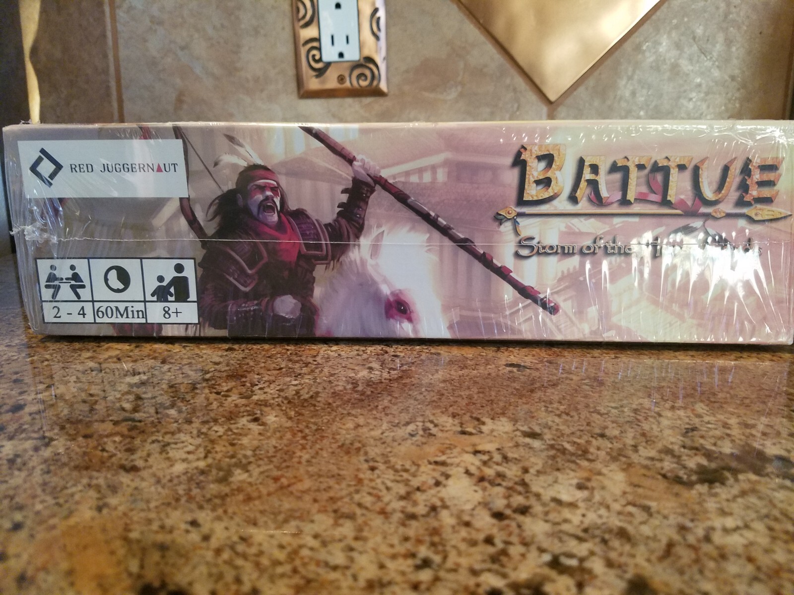 NEW SEALED – BATTUE – STORM OF THE HORSE LORDS – Red Juggernaut – Board Game