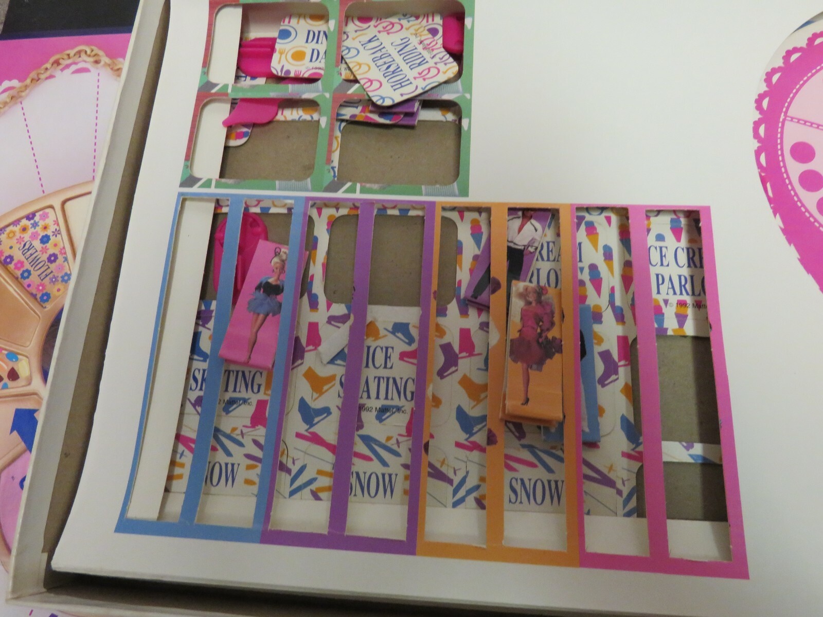 Vintage 1992 Barbie Dream Date Board Game