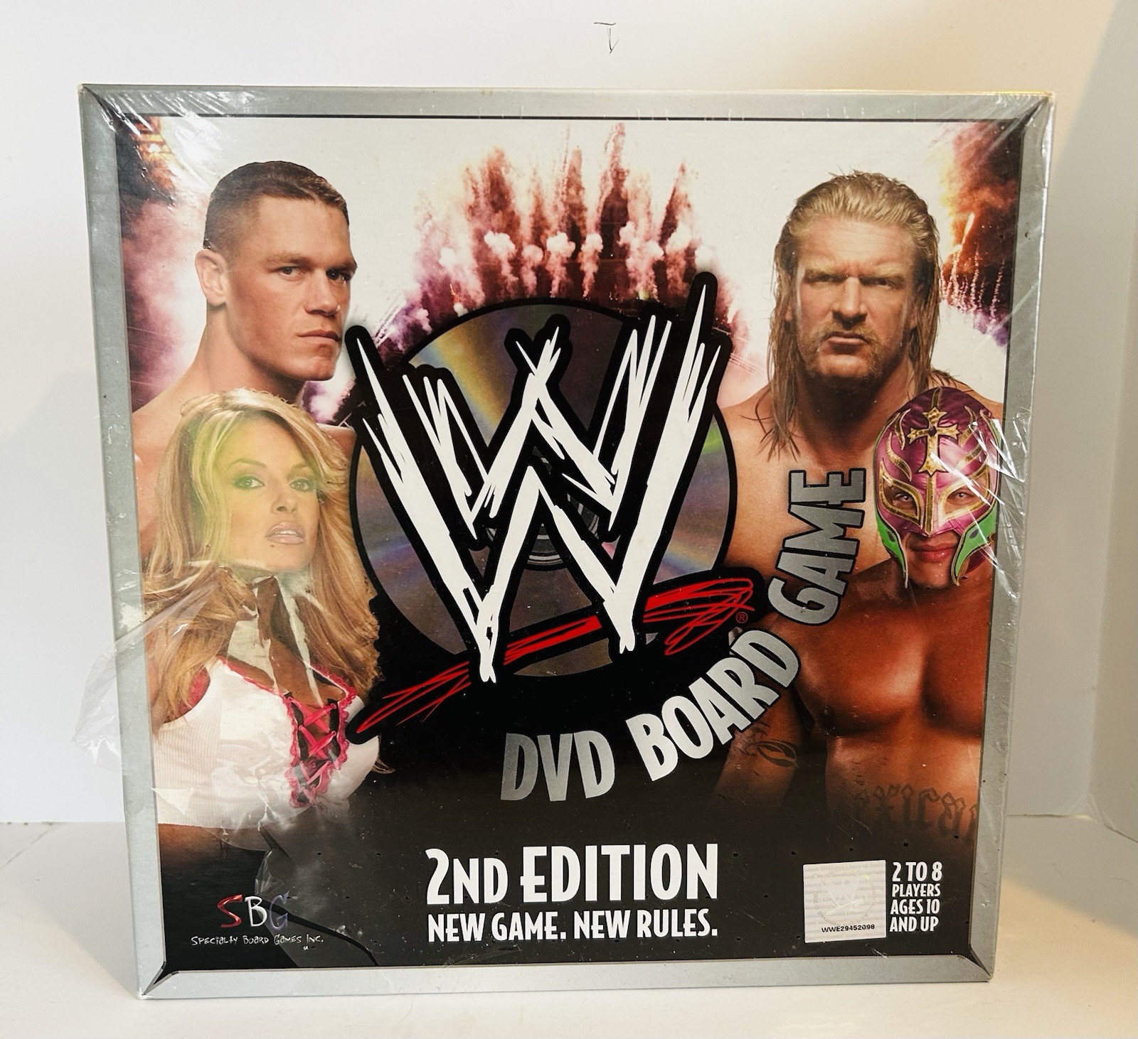 2006 WWE DVD Board Game Wrestling 2nd Edition Raw Smackdown NEW SEALED
