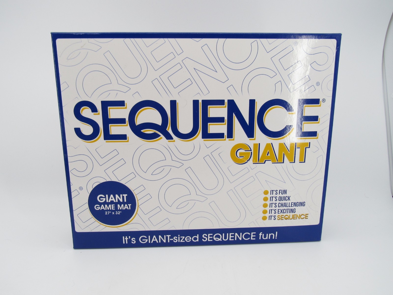 SEQUENCE Giant Game Edition Cushioned Mat Cards Oversize Chips Complete