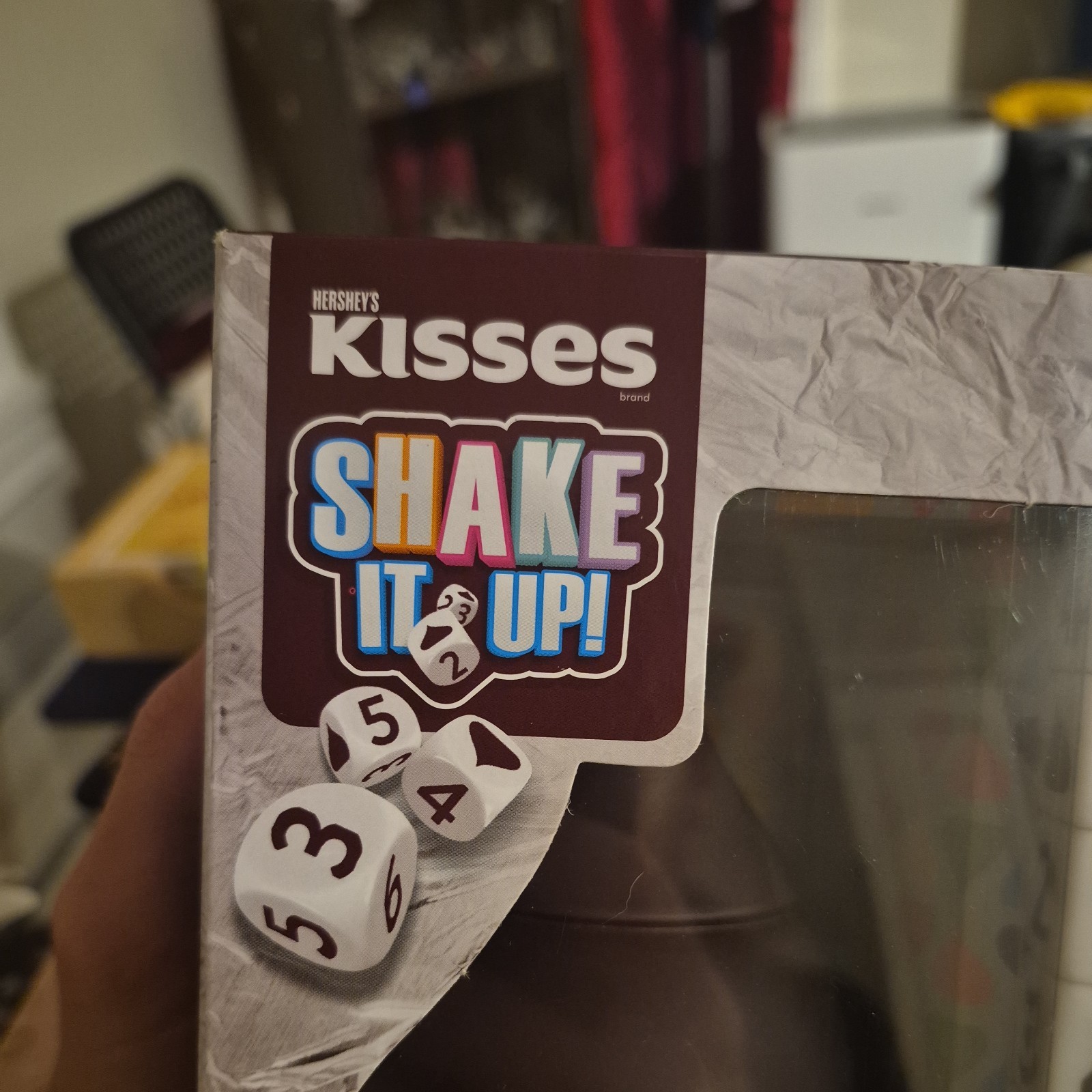 MasterPieces Hershey’s Kisses Officially Licensed Shake It Up! Dice Game New Box
