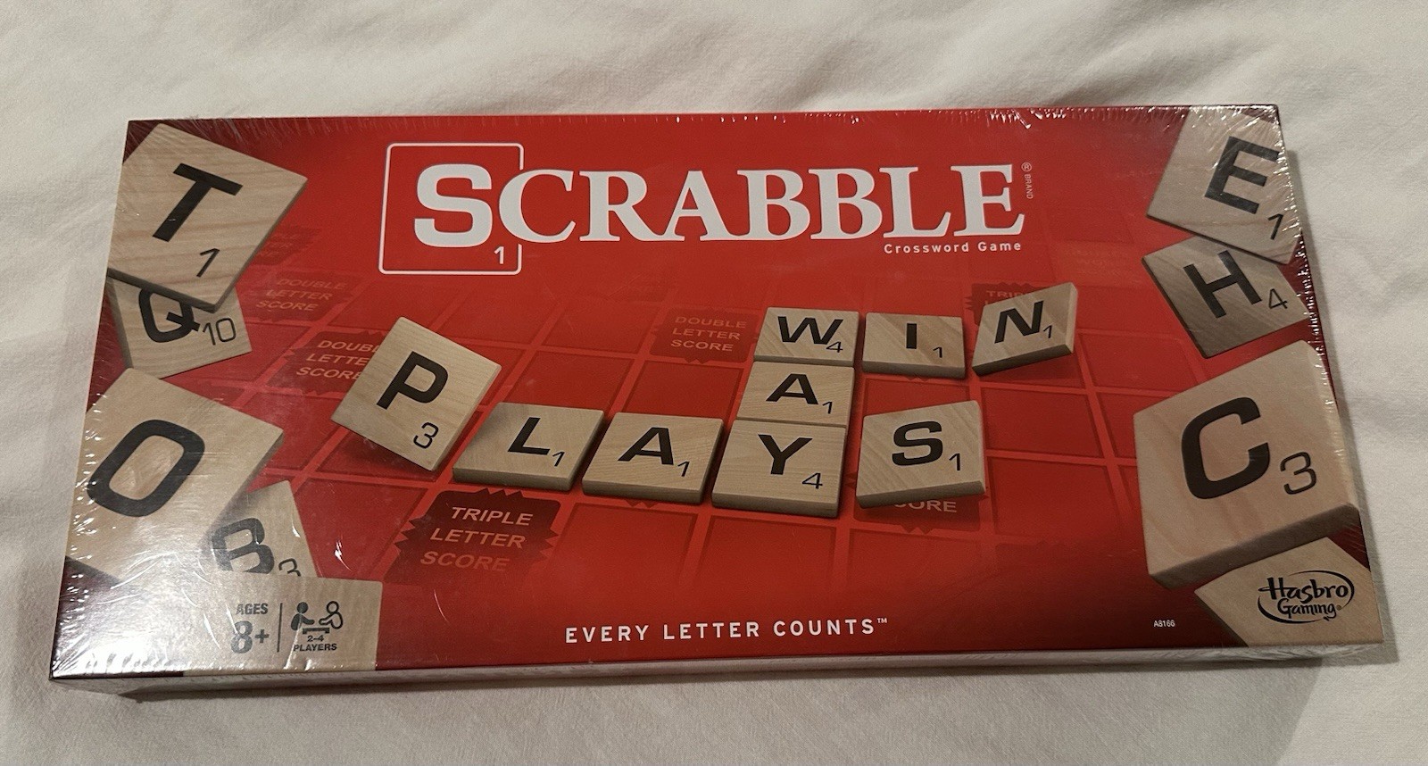 Hasbro Scrabble Game – A8166 Brand New Factory Sealed
