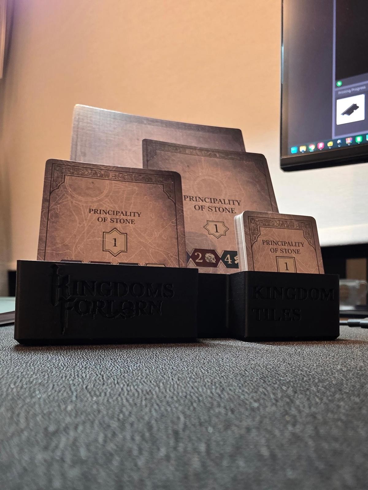 Kingdoms Forlorn Player Aids and Card Holders