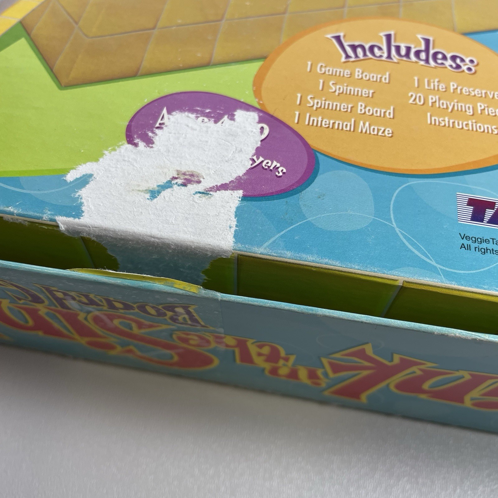 VINTAGE Veggietales Don’t Sink in the Sink INCOMPLETE Talicor 1999 Big Idea