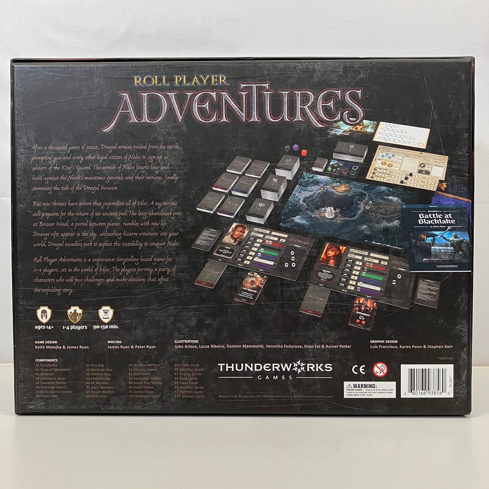 Thunderworks Games 2021 Roll Player Adventures World of Ulos 1-4 Players Age 14+