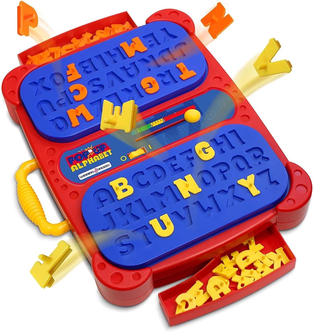 Pop Up Board Game 2-Player | Preschool Game with Alphabet Puzzle Pieces | Edu…