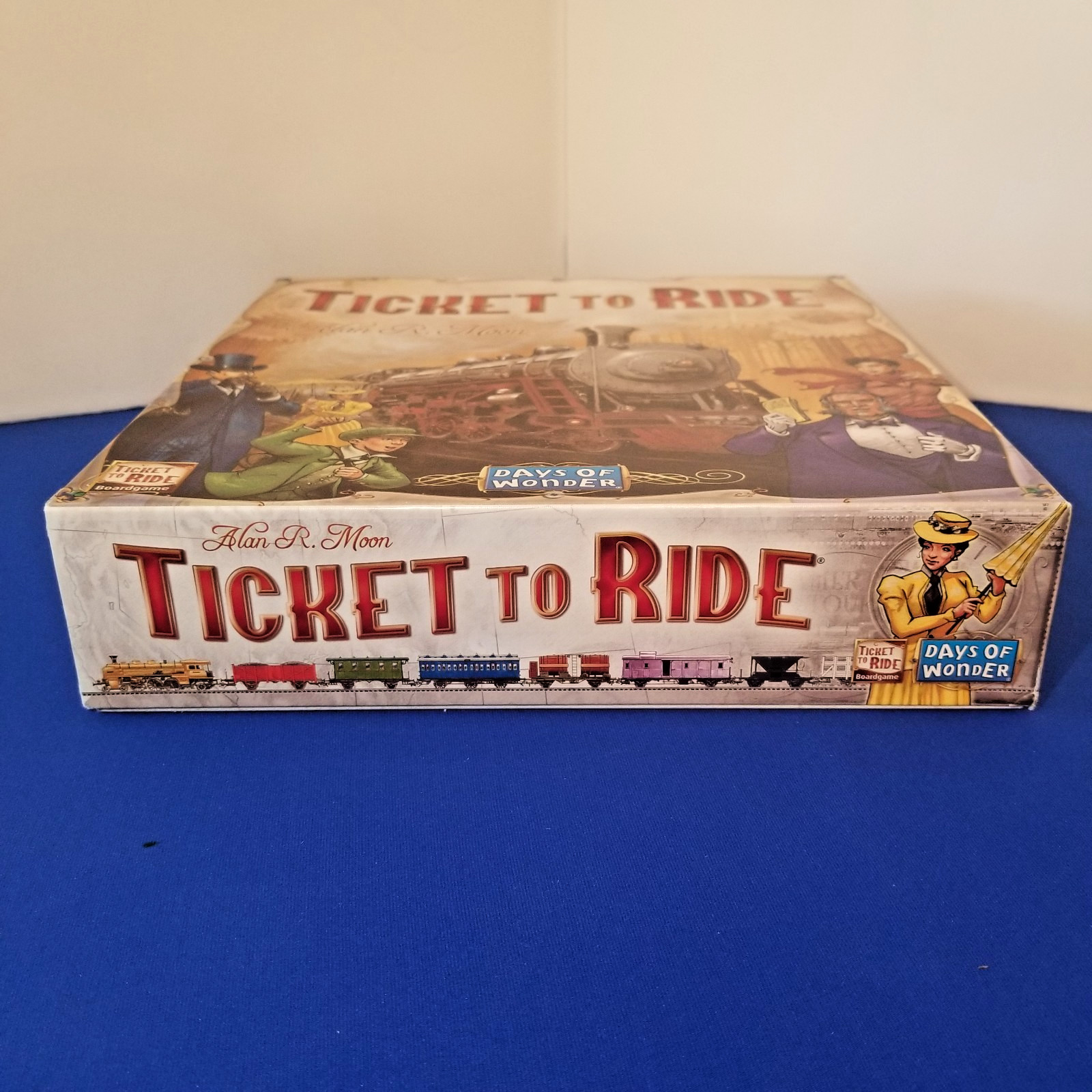 Ticket To Ride American Train Route Board Game Alan R Moon 100% Complete Game