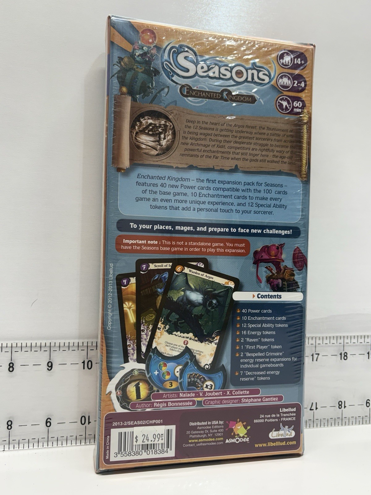 Asmodee Seasons Enchanted Kingdom Expansion NEW Sealed Box VG+/NM
