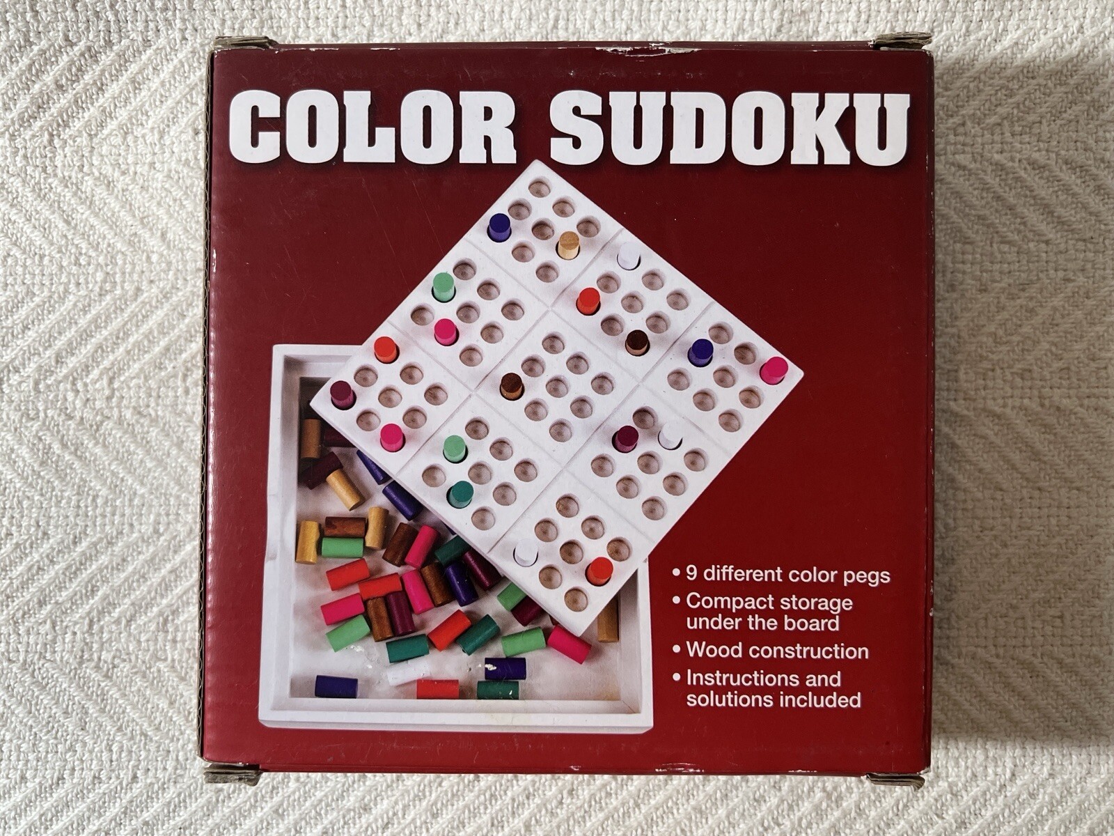 Color Sudoku Puzzle – Complete