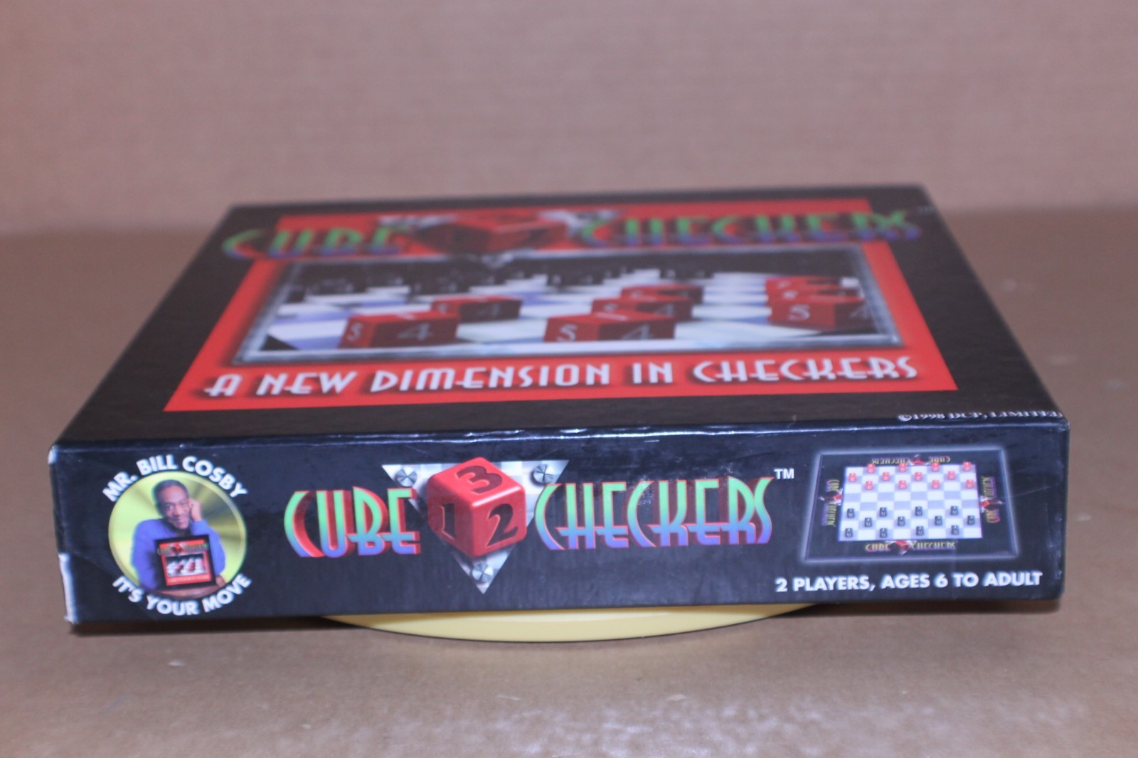USED / Complete / Cube Checkers Game A New Dimension in Checkers 1998