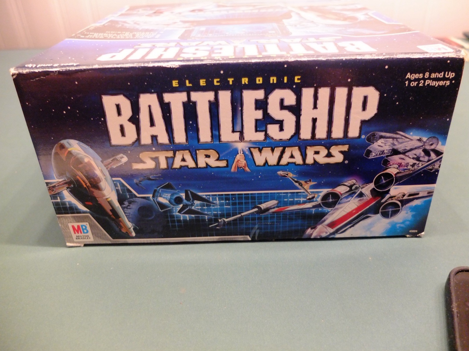 2002 STAR WARS ELECTRONIC BATTLESHIP MILTON BRADLEY BOARD GAME IN ORIGINAL BOX