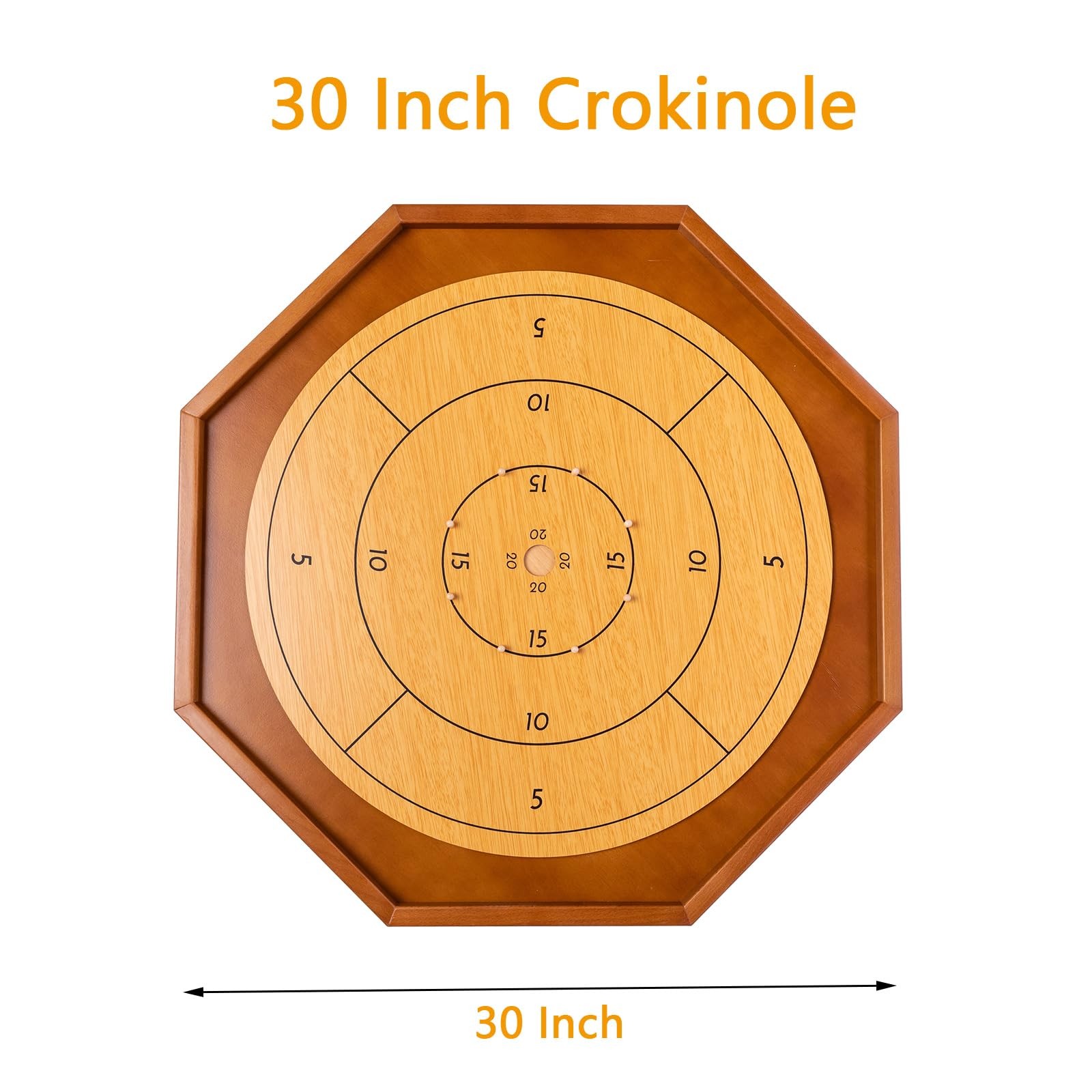 30 Inch Tournament Crokinole Board Game, Official Crokinole & Checkers | 26″ …