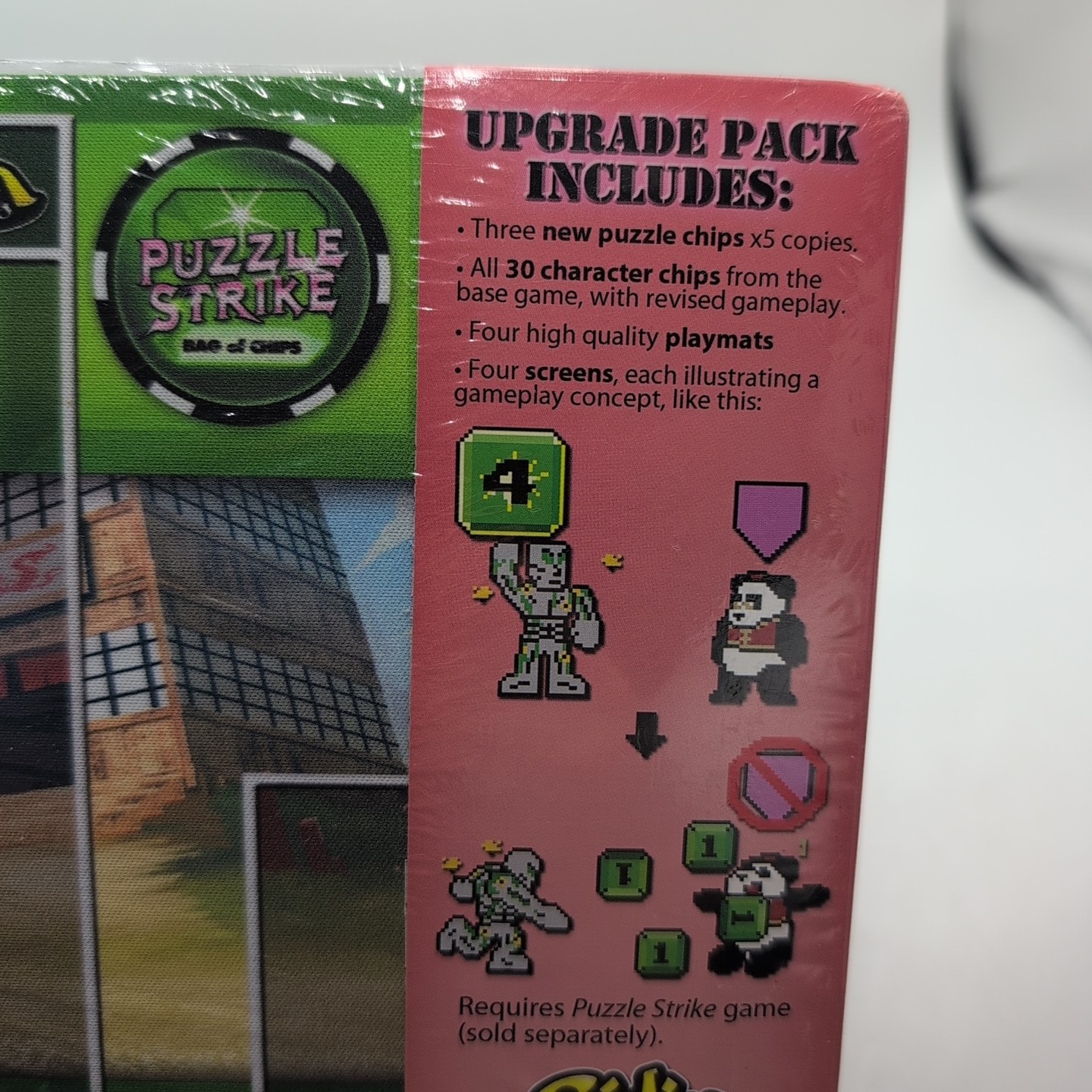 Puzzle Strike Bag Of Chips Upgrade Pack SEALED Sirlin Games