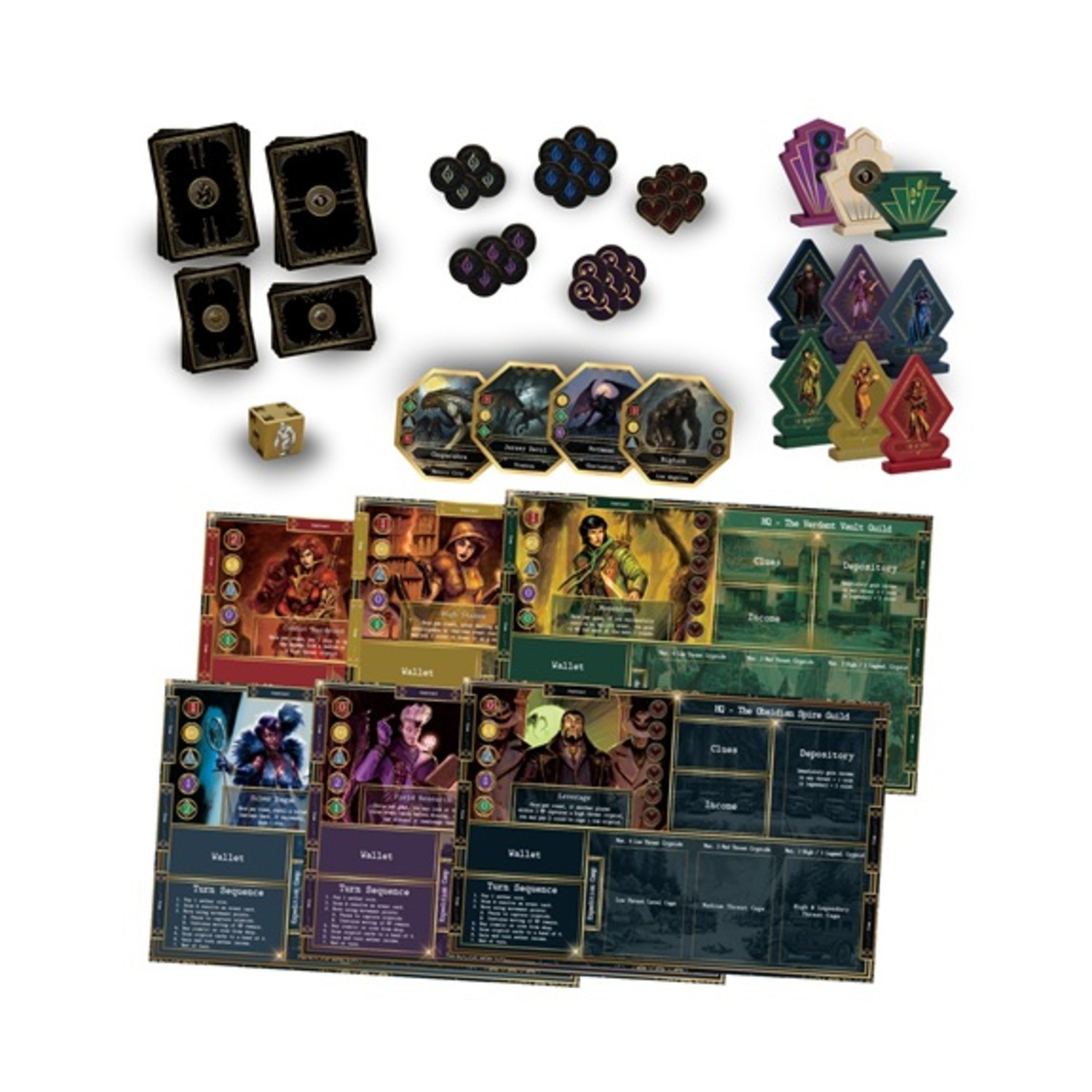 NoctiLux Board Games Kryptothera – The Cryptid Pursuit (Premium 1 Box SW (New)