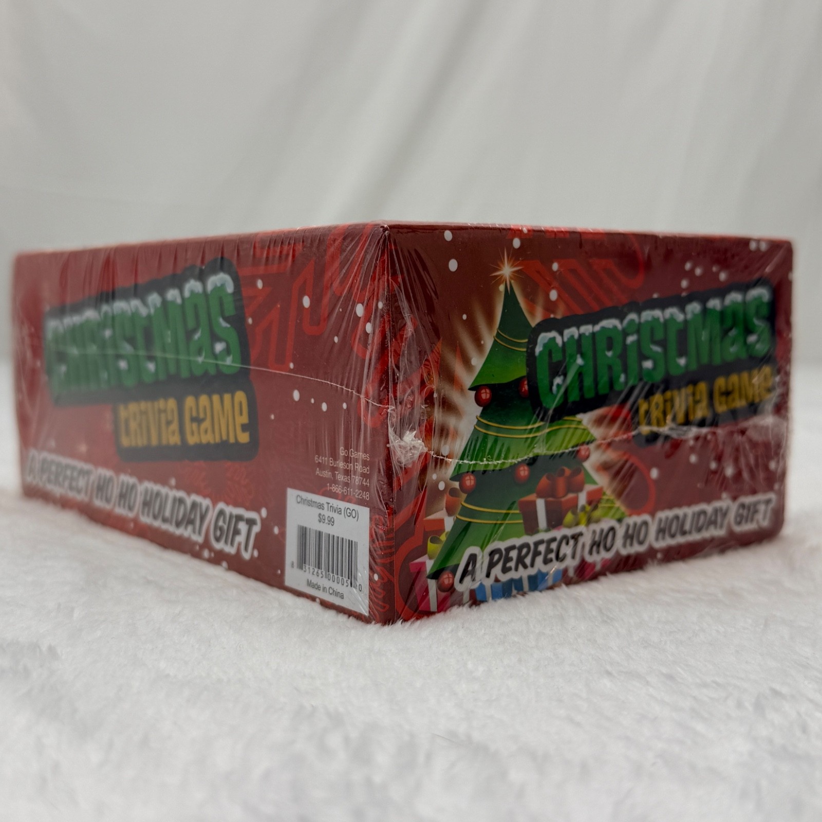 Christmas Trivia Game A Perfect Ho Ho Holiday Gift by Go Games