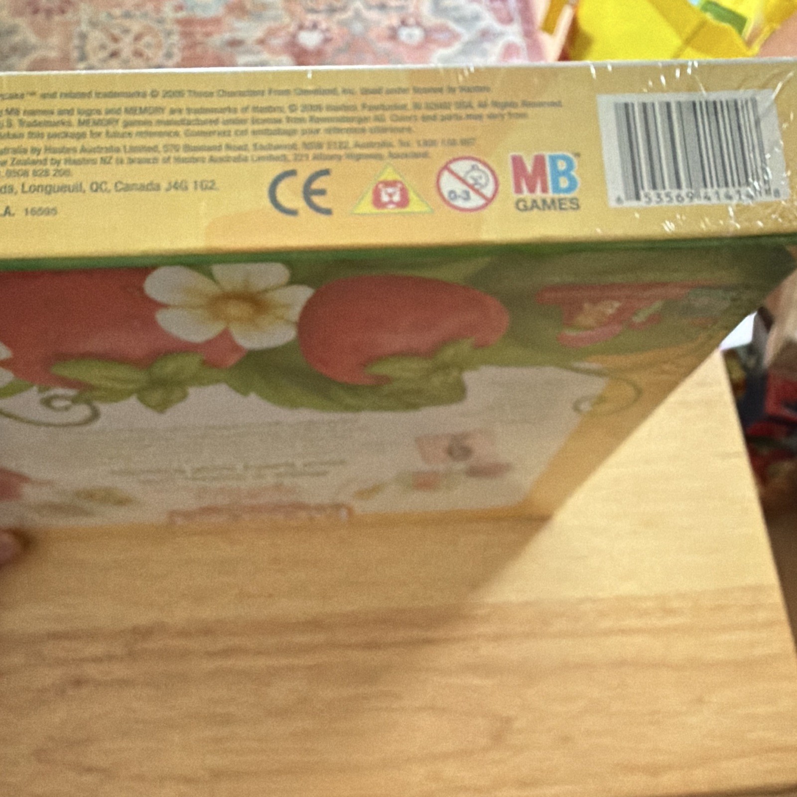 Hasbro Memory Game Strawberry Shortcake Edition Complete Game, 3+ No Reading